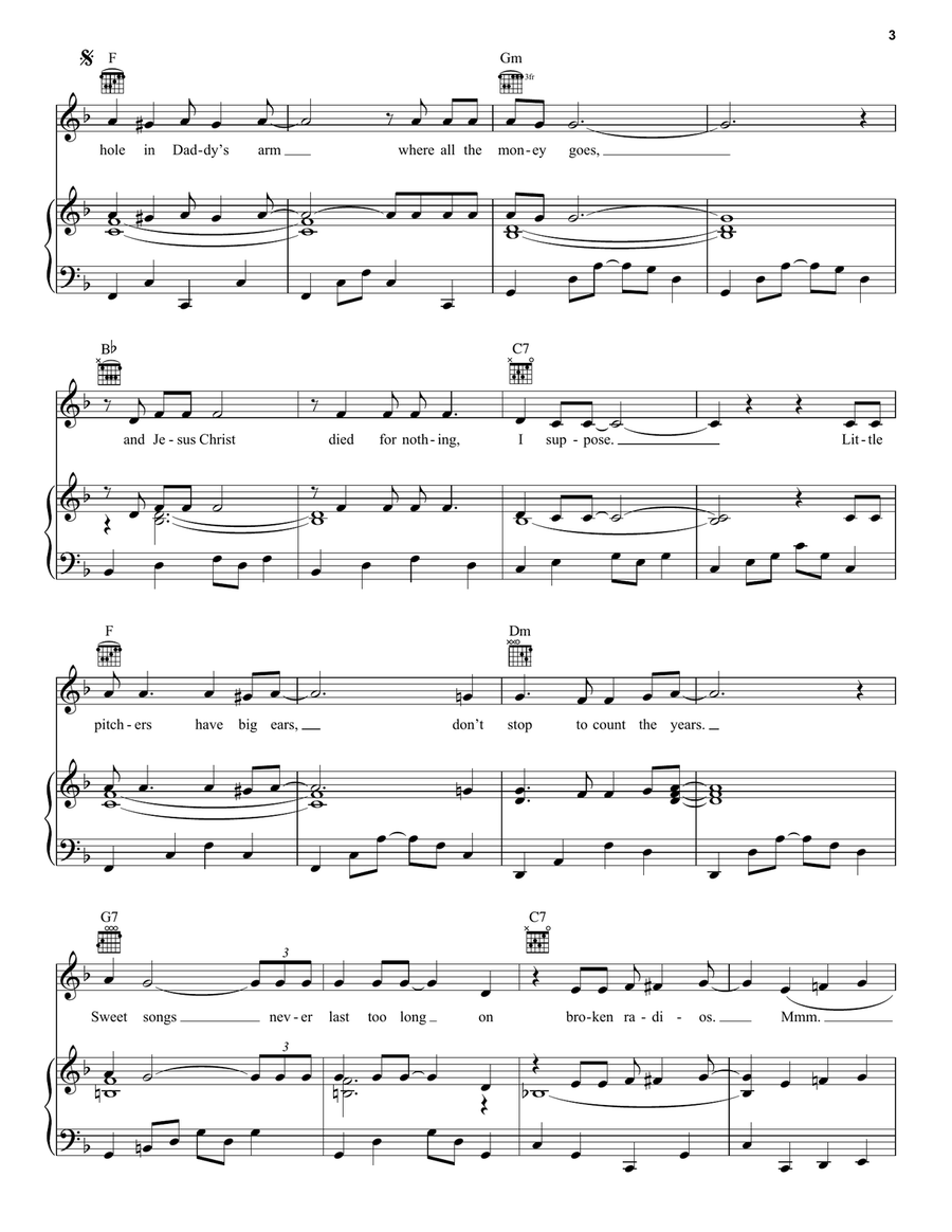 Sam Stone Sam Stone 3-Part scores gallery preview page 3