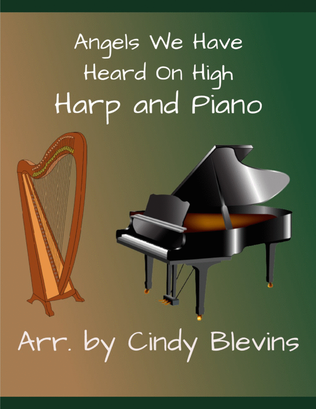 Angels We Have Heard On High, Harp and Piano Duet