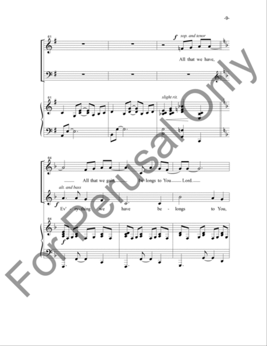 All That We Have All That We Have 4-Part scores gallery preview page 10