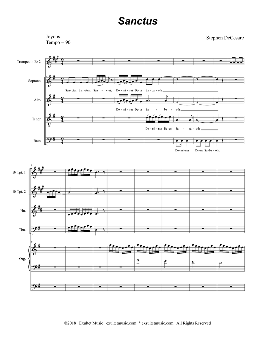 Sanctus (from 