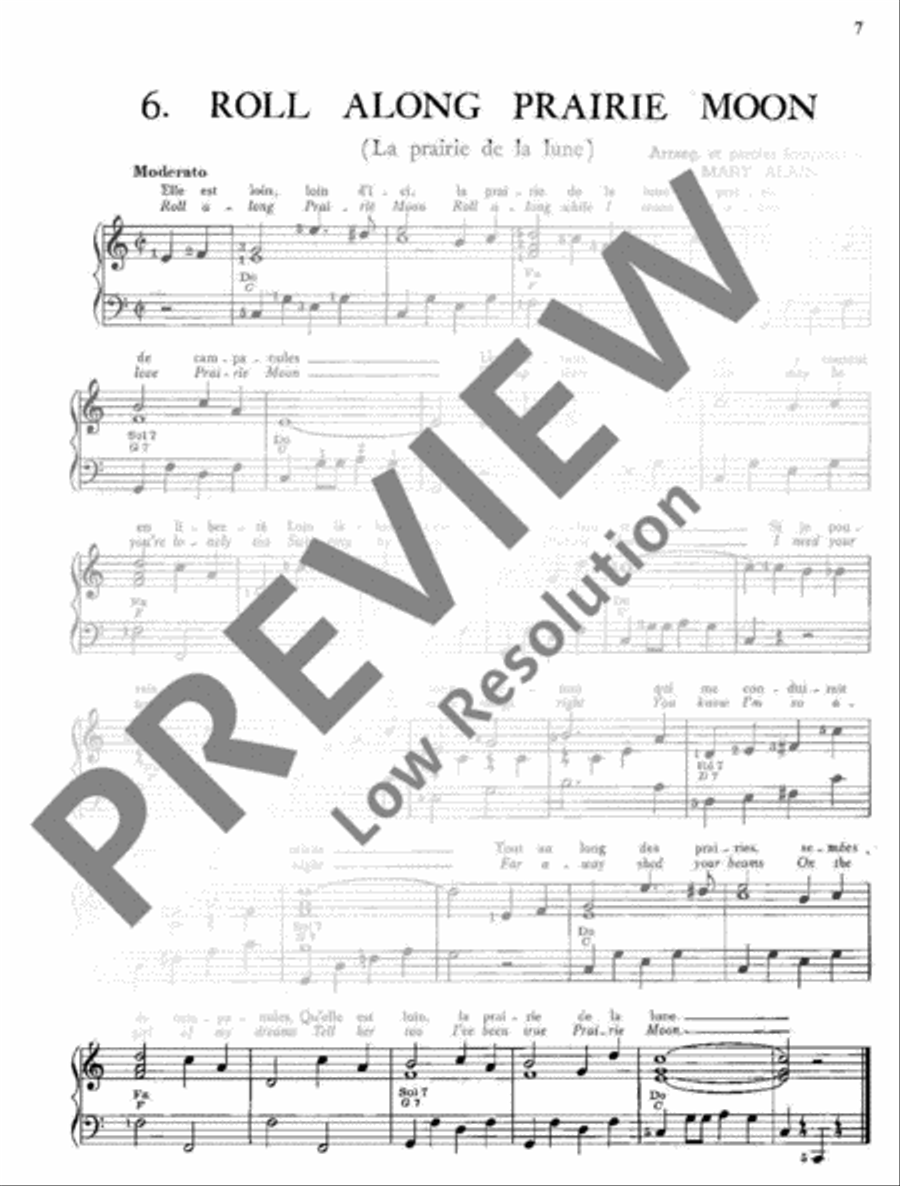 Popular Cow-Boy Songs Piano Solo scores gallery preview page 8