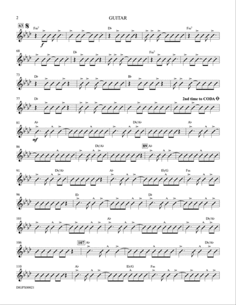 Listen to the Music: Guitar Guitar scores gallery preview page 2