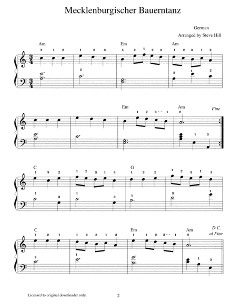 Simple Tunes Harp scores gallery preview page 4