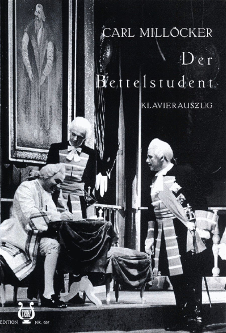 Milloecker C Bettelstudent Piano scores gallery preview page 1