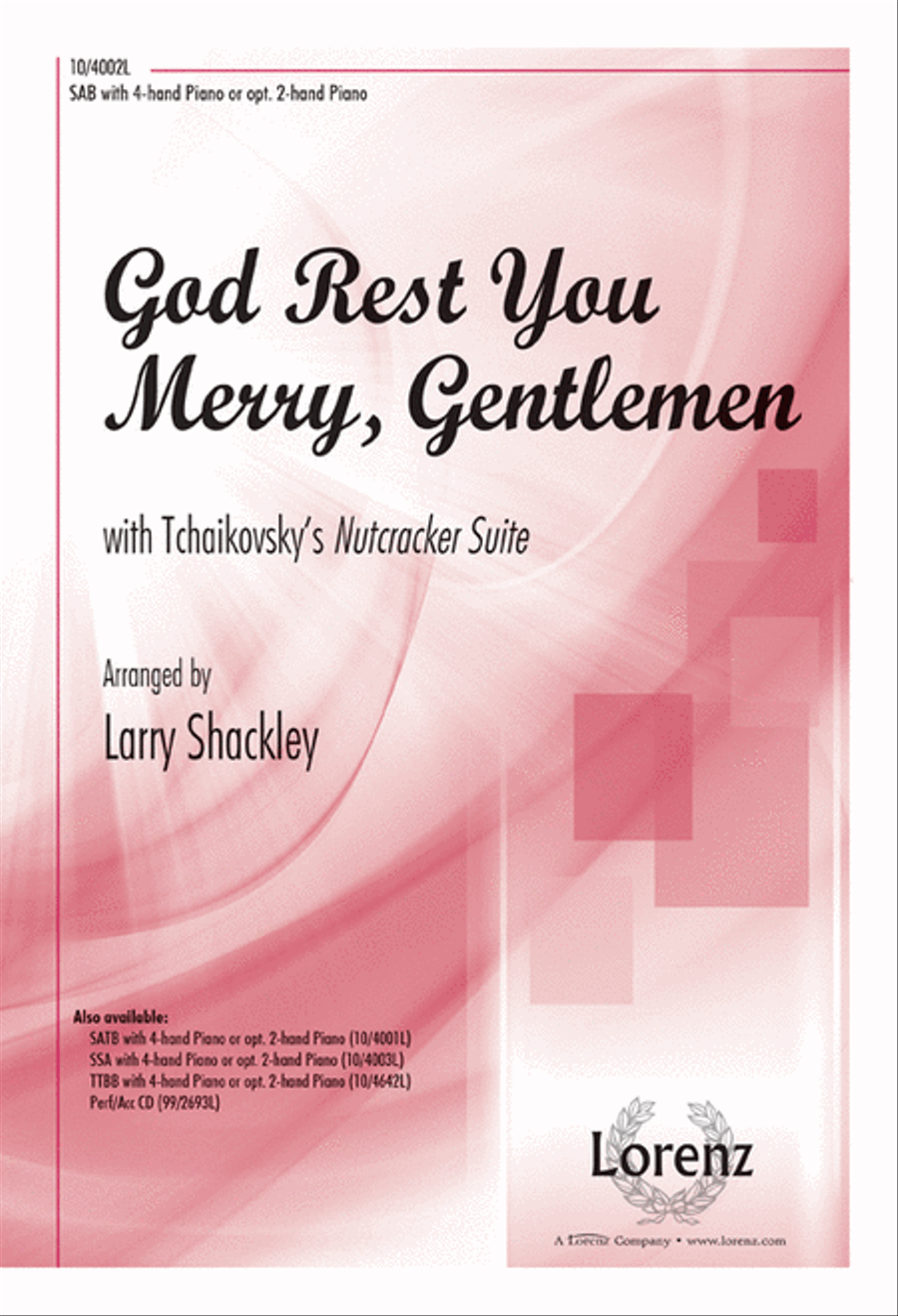 God Rest You Merry, Gentlemen 3-Part scores gallery preview page 1