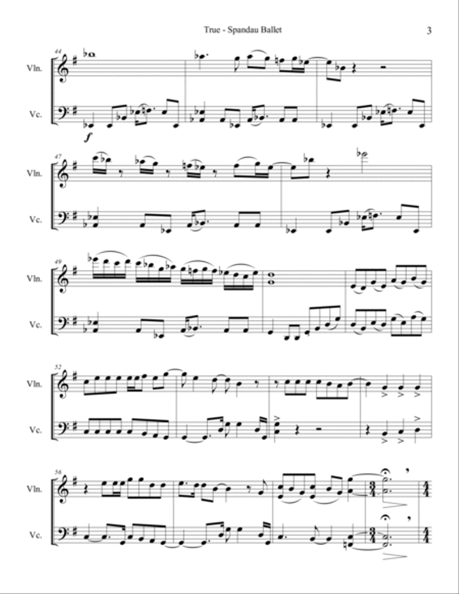 True Score and Parts scores gallery preview page 4