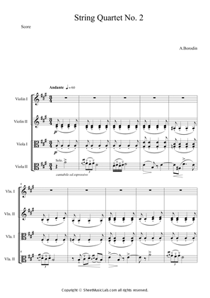 A.Borodin:String Quartet No.2 Mov.3