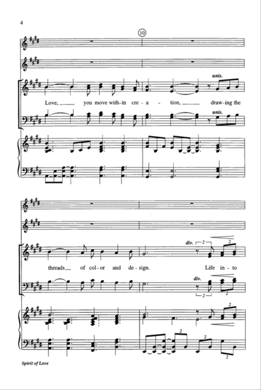 Spirit of Love Spirit of Love 4-Part scores gallery preview page 19