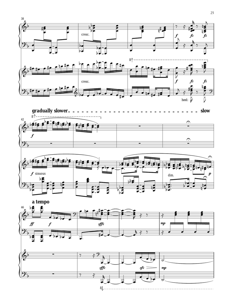 The Serpent's Kiss (for 2 Pianos) Piano Method scores gallery preview page 4