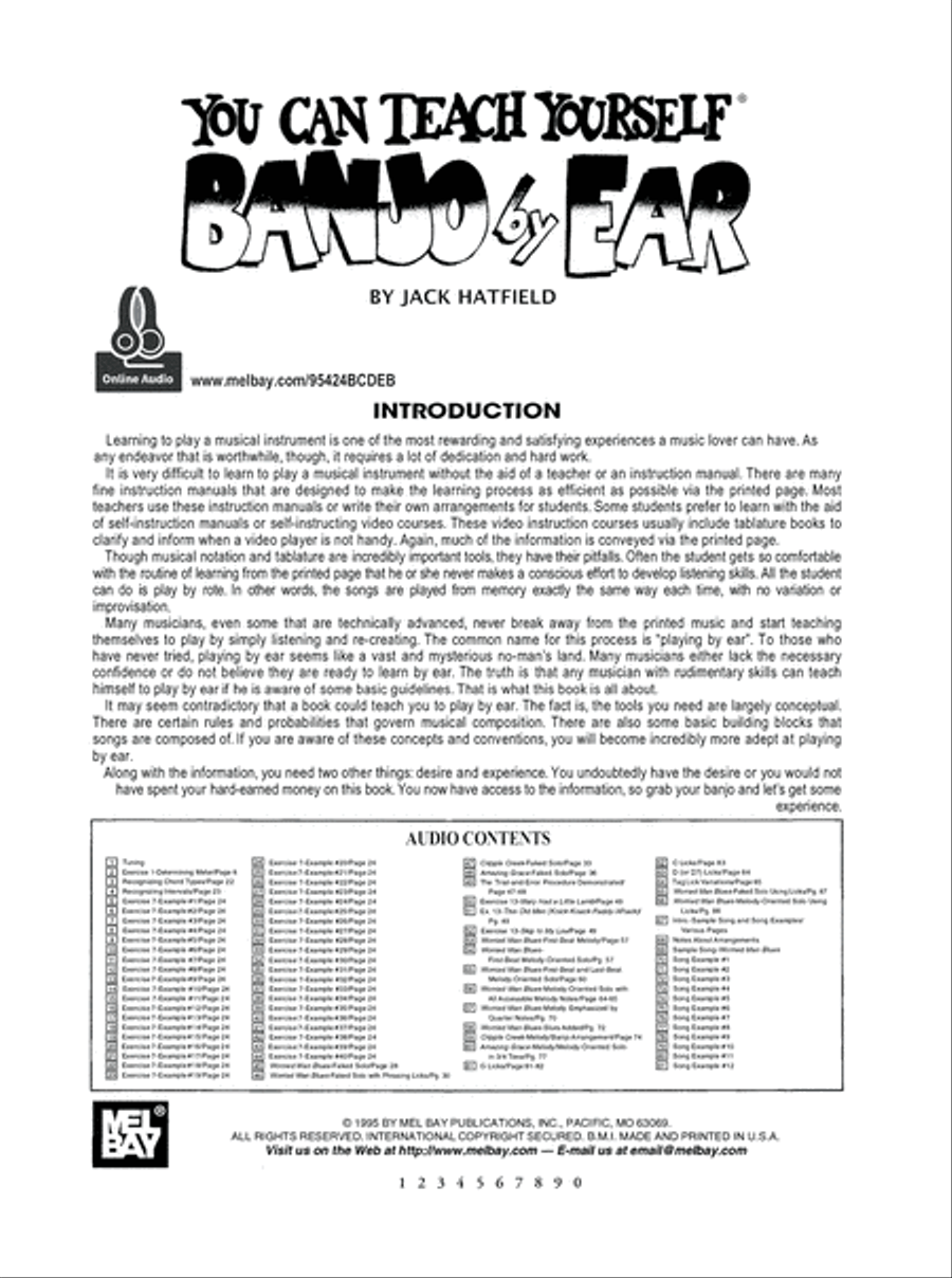 You Can Teach Yourself Banjo By Ear Banjo scores gallery preview page 7