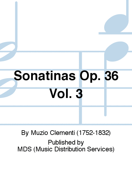 Sonatinas op. 36 Vol. 3