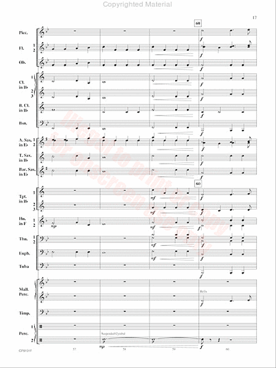 Crown and Scepter Concert Band scores gallery preview page 18