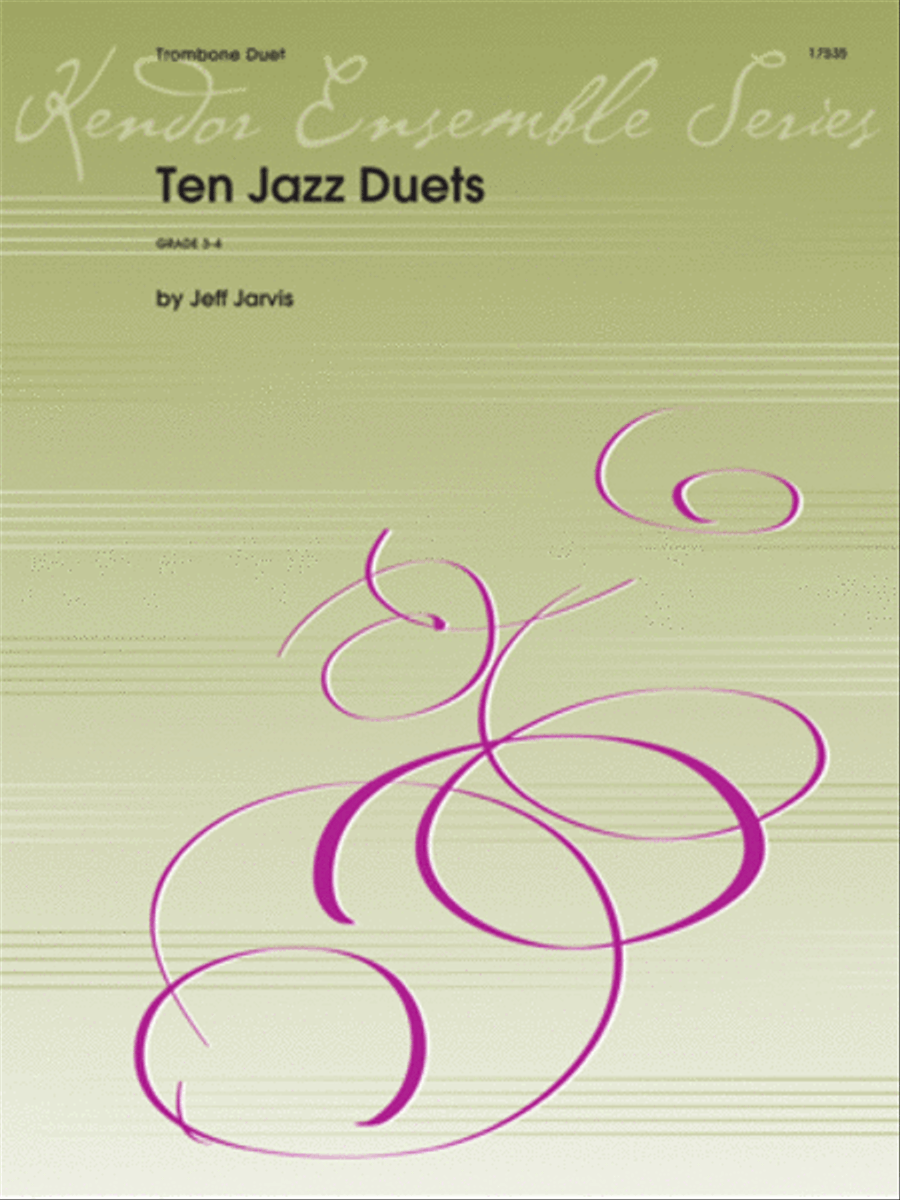 Ten Jazz Duets Trombone Duet scores gallery preview page 1