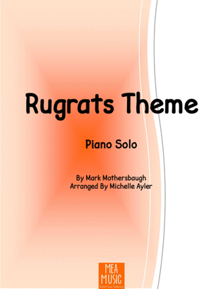 Book cover for Rugrats Theme