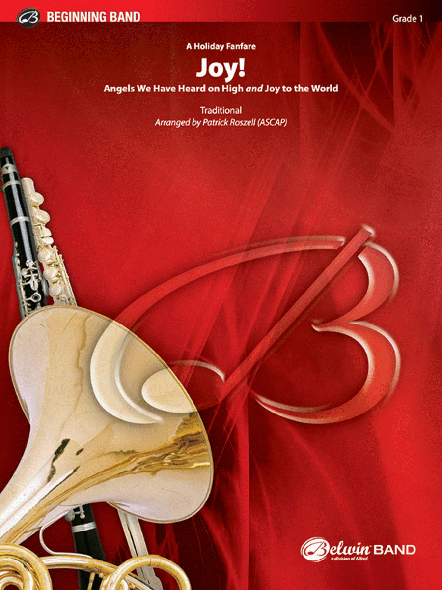 Joy! A Holiday Fanfare Concert Band scores gallery preview page 1