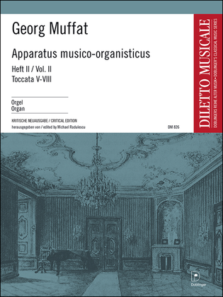 Book cover for Apparatus musico-organisticus Band 2