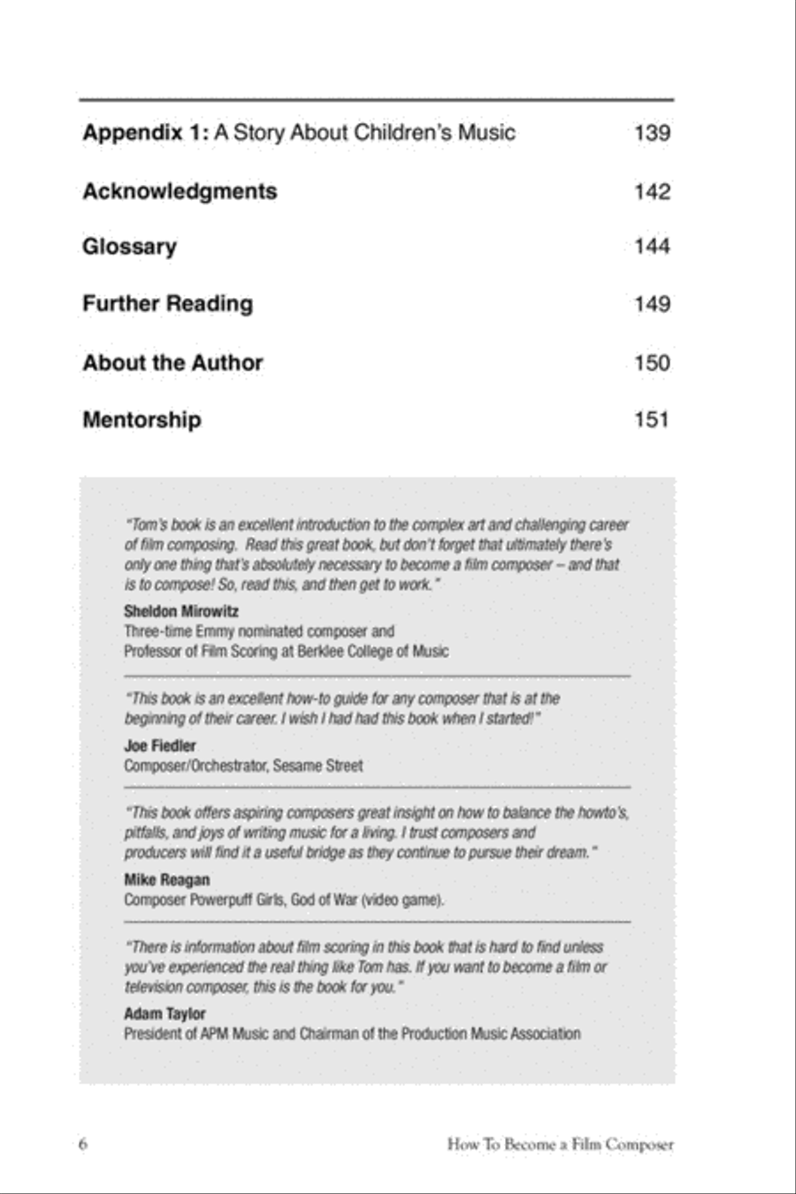 How to Become a Film Composer Collection / Songbook scores gallery preview page 4