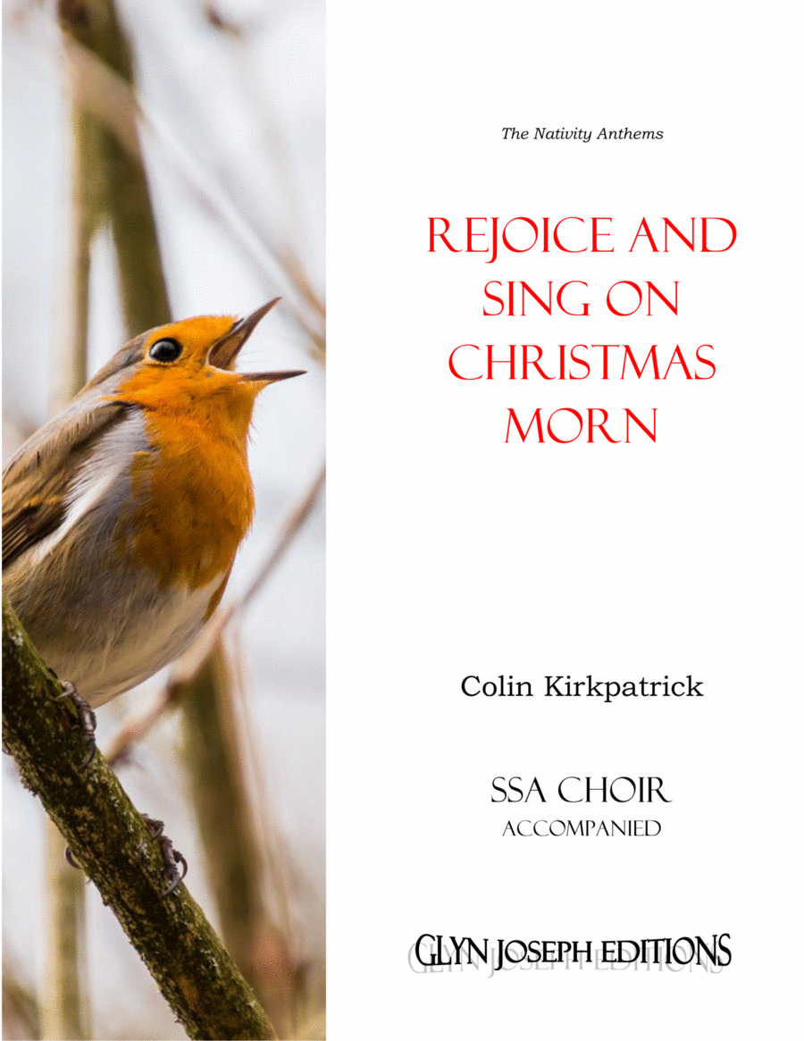 Rejoice and Sing on Christmas Morn! (SSA choir and piano) SSA scores gallery preview page 1