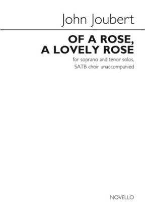 Book cover for Of a Rose, a Lovely Rose