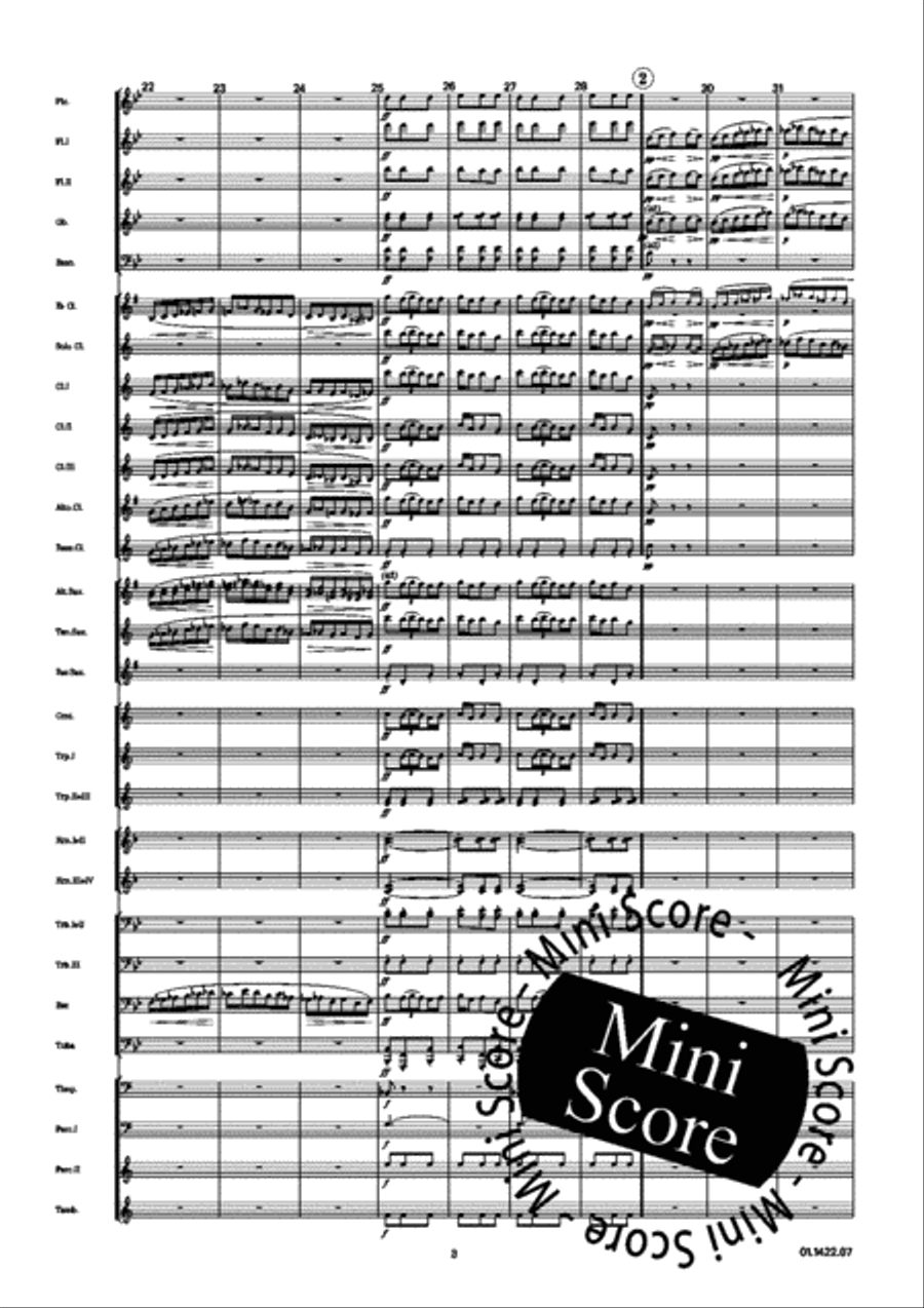 Aragon Concert Band scores gallery preview page 9