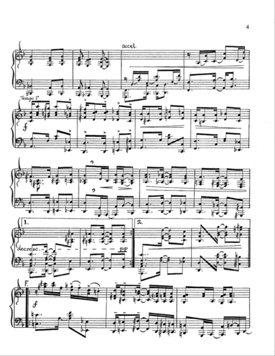 Mobile Carnival Rag-Tango Piano Solo scores gallery preview page 4
