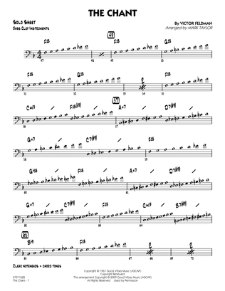 The Chant - Bass Clef Solo Sheet