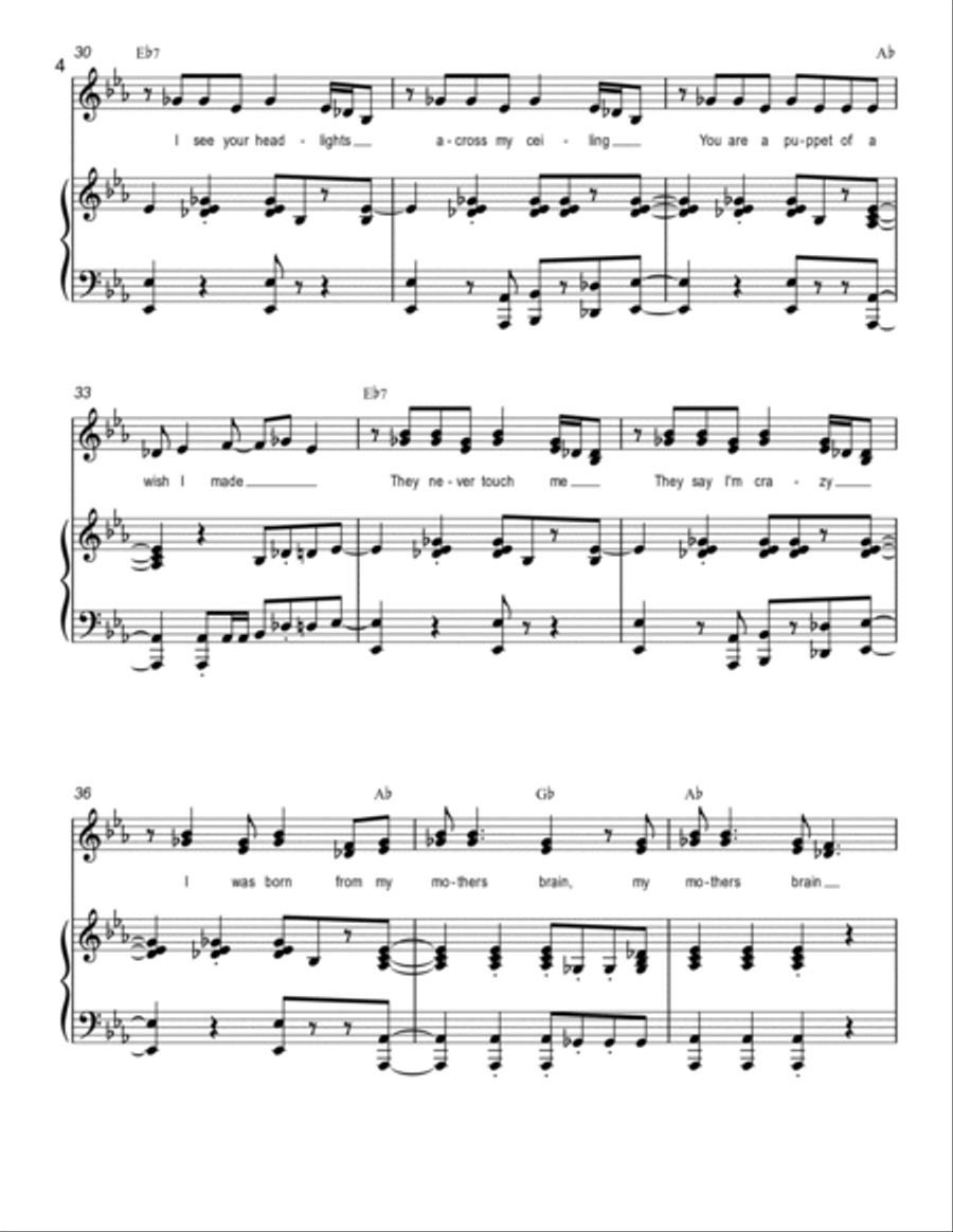 Hurricane Hurricane Voice scores gallery preview page 4
