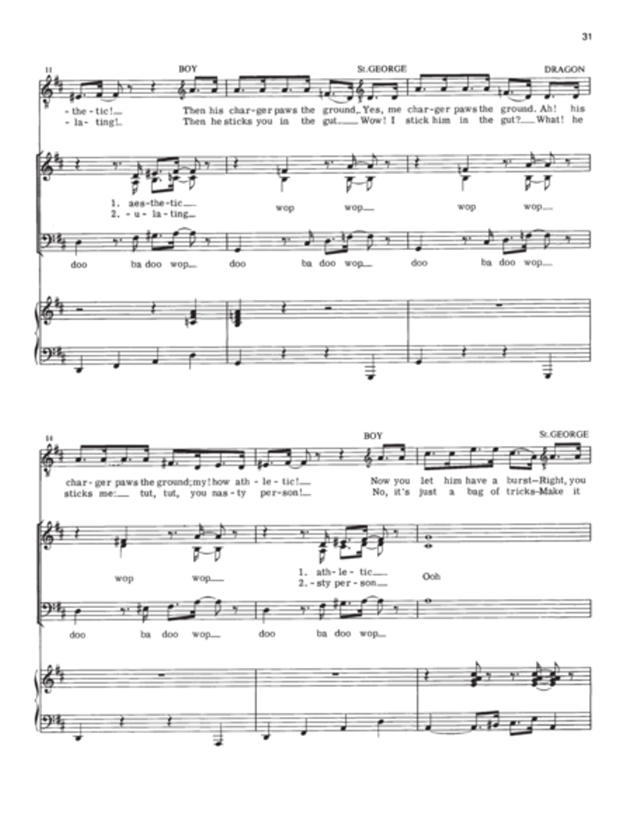 The Reluctant Dragon 4-Part scores gallery preview page 12