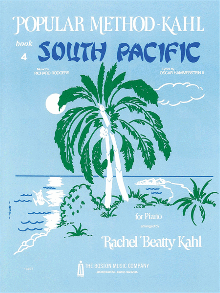 Kahl Popular Method: Book 4 - South Pacific Piano Method scores gallery preview page 1