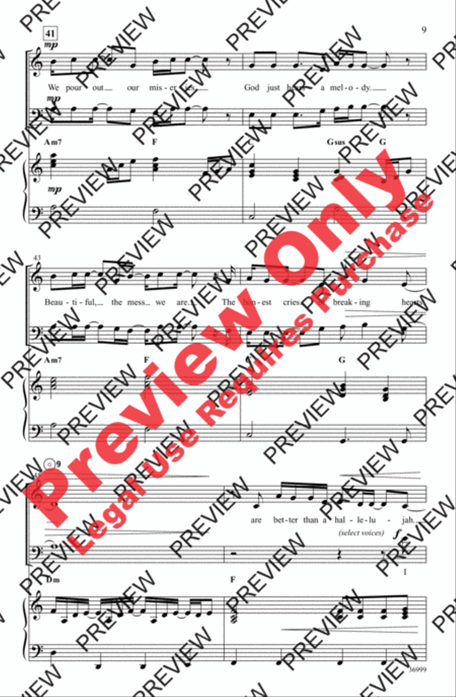 Better Than a Hallelujah Better Than a Hallelujah 2-Part scores gallery preview page 9