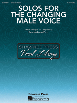 Book cover for Solos for the Changing Male Voice