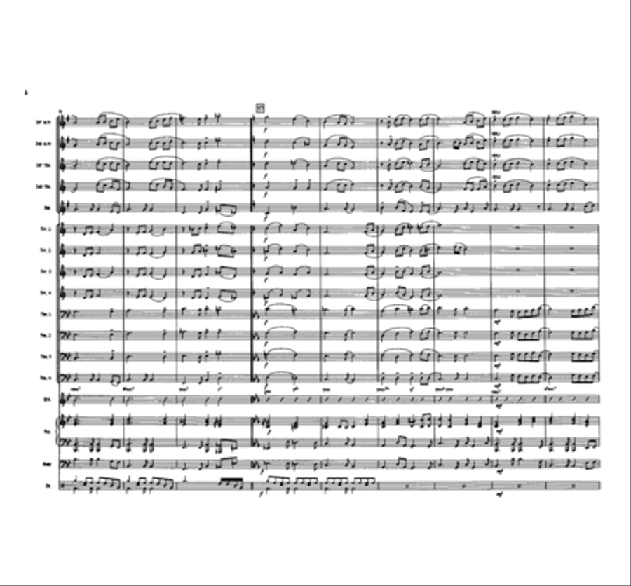 Still, Still, Still Jazz Ensemble scores gallery preview page 5