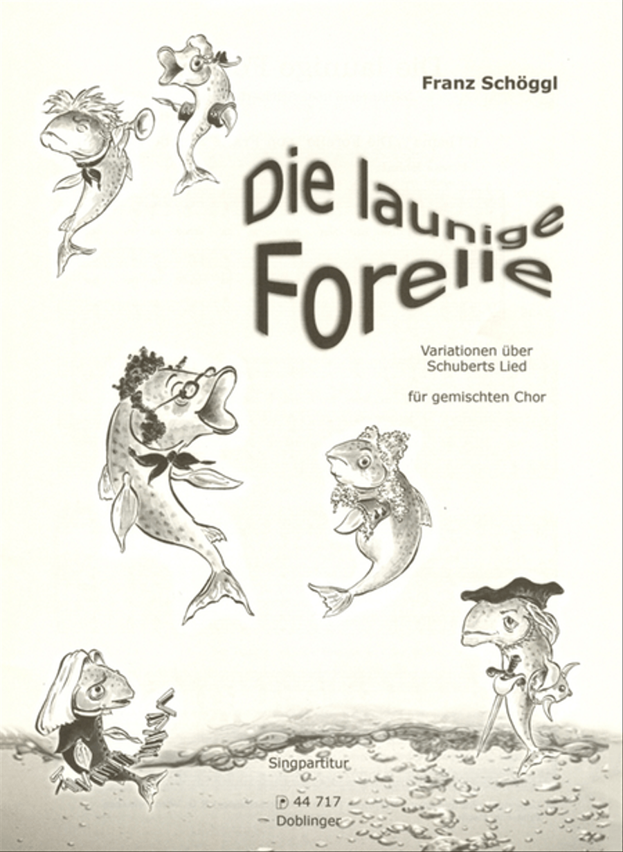 Die launige Forelle A Cappella scores gallery preview page 1