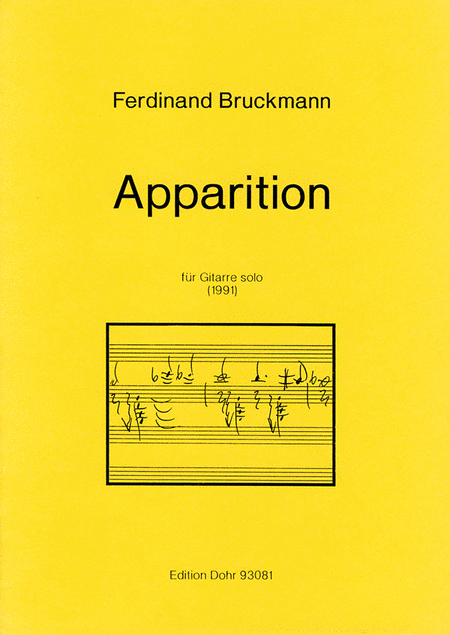 Apparition für Gitarre solo (1991)