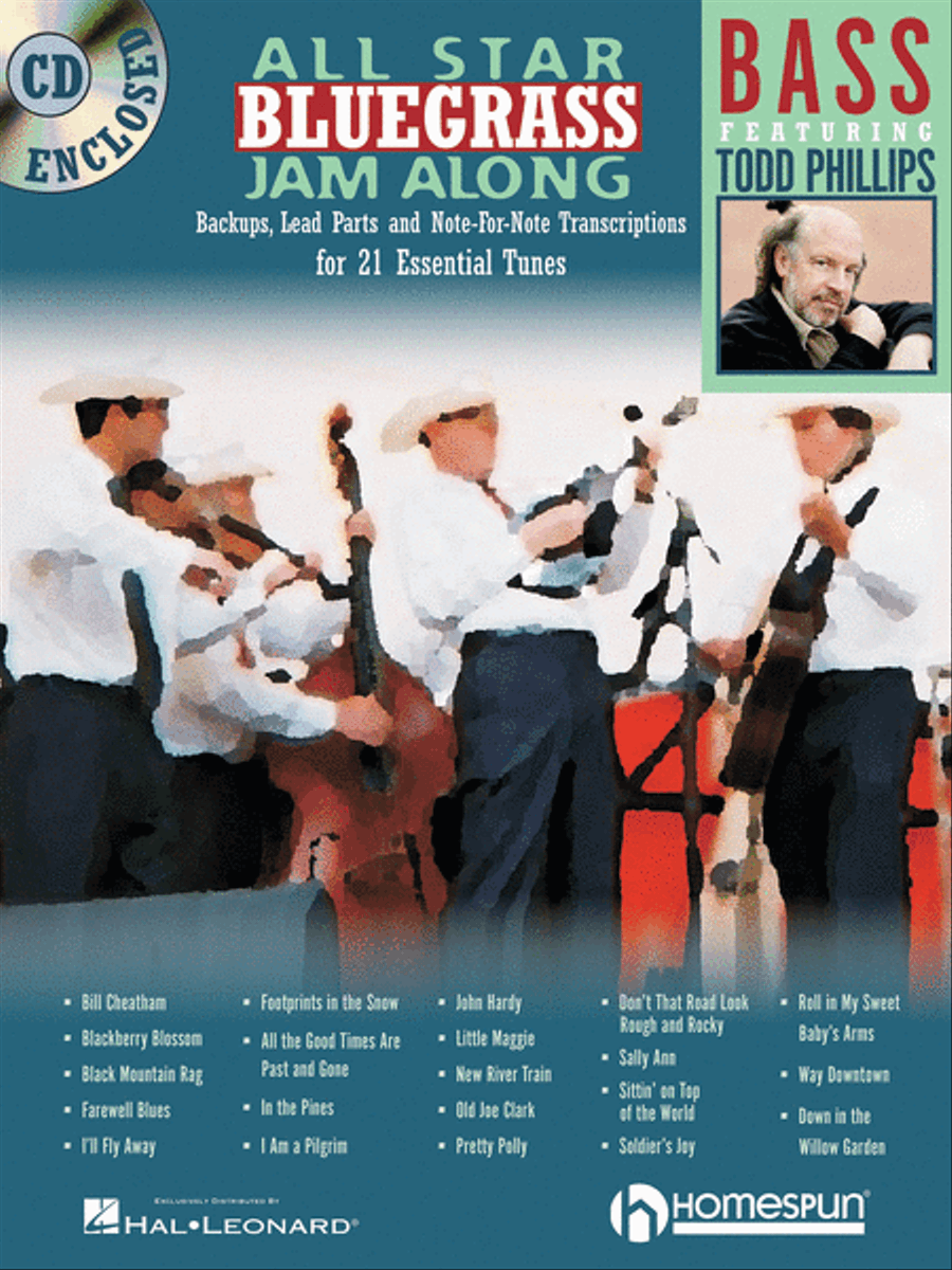 All Star Bluegrass Jam Along for Bass CD scores gallery preview page 1