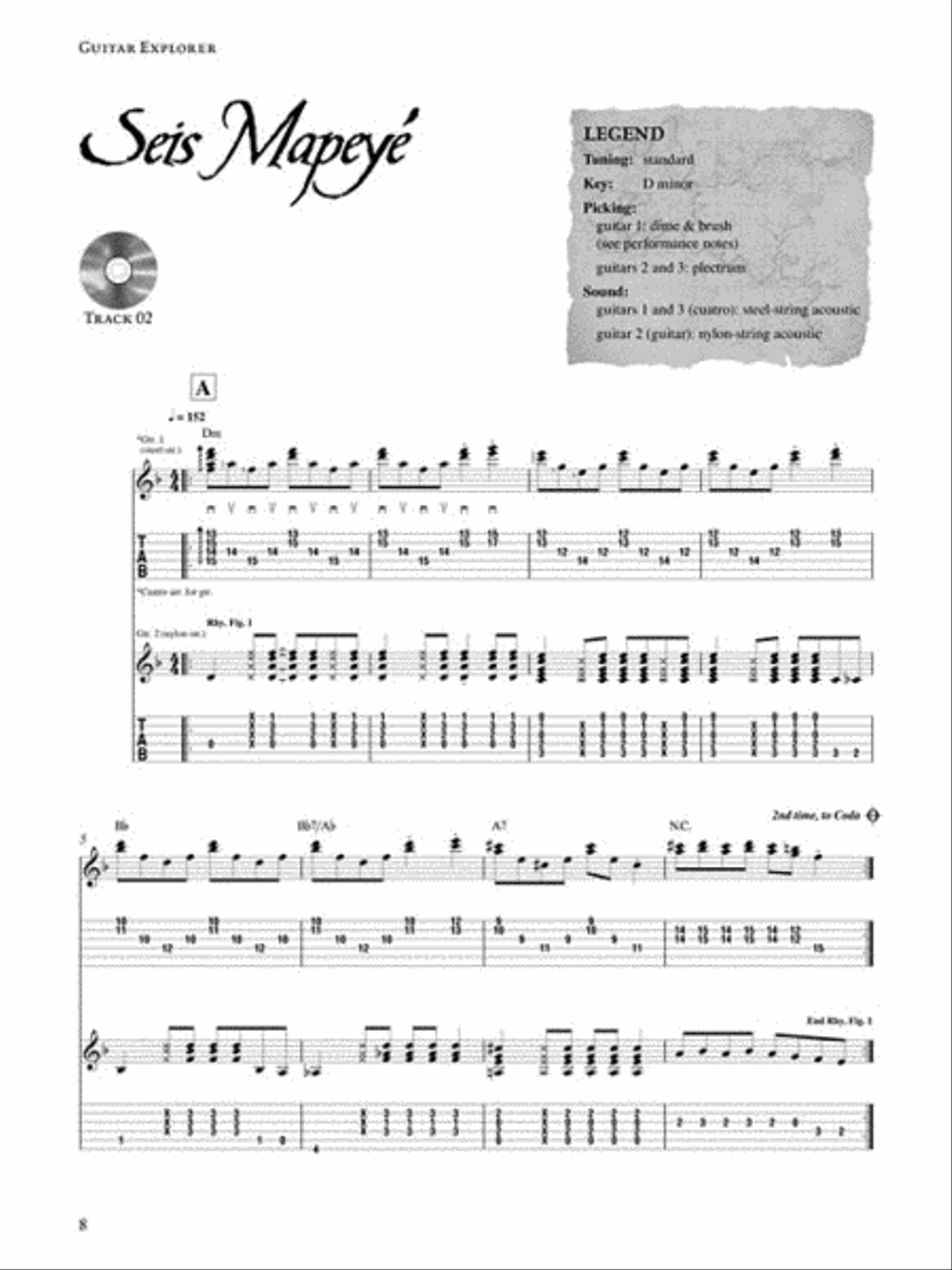 Guitar Explorer Guitar Tablature scores gallery preview page 4