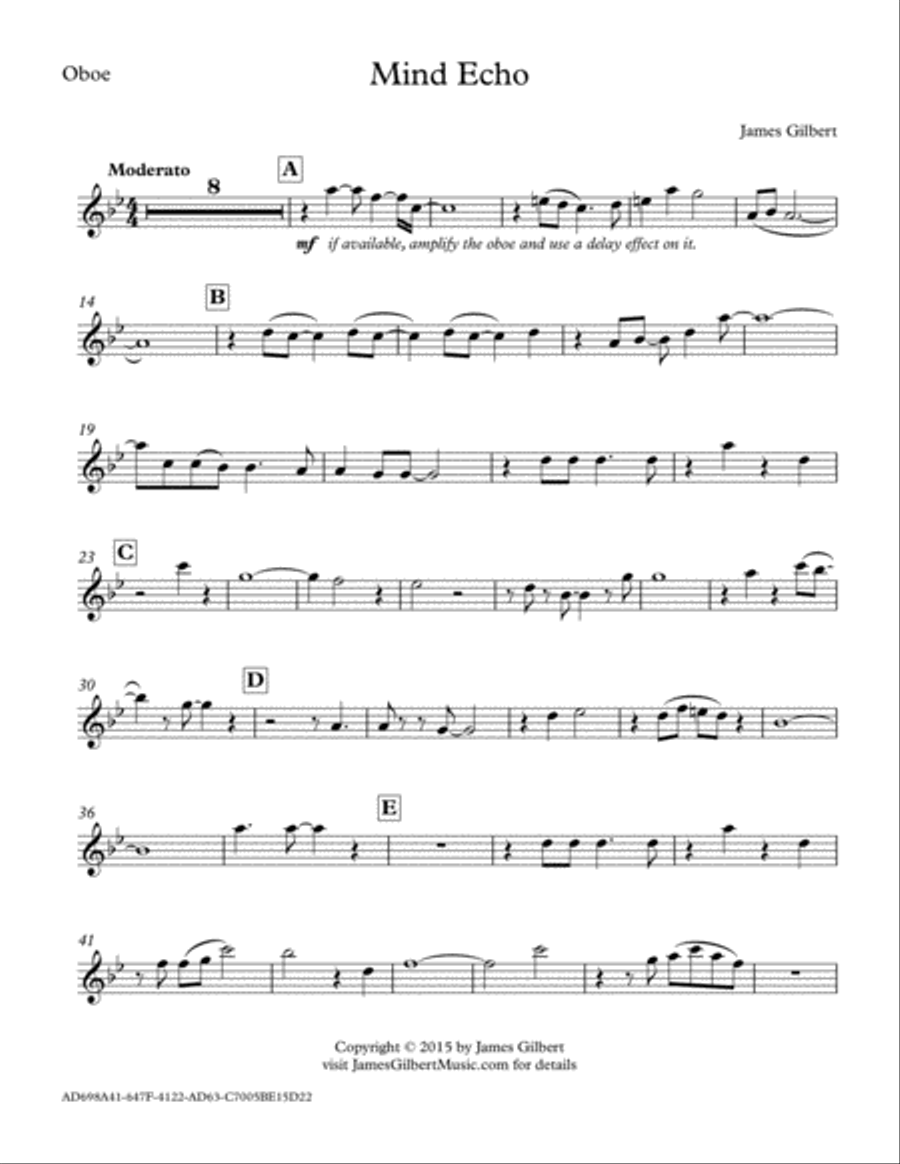 Mind Echo Mind Echo Piano scores gallery preview page 6