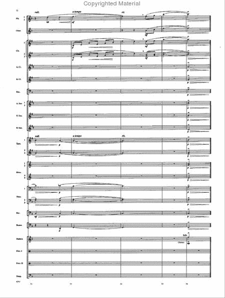 I Heard the Bells On Christmas Day Concert Band scores gallery preview page 11