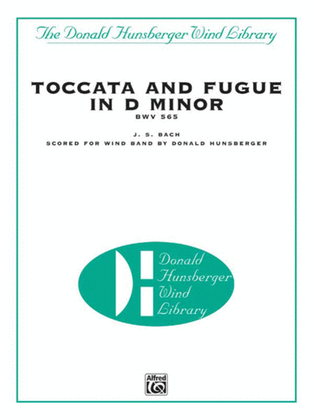 Book cover for Toccata and Fugue in D Minor, BWV 565