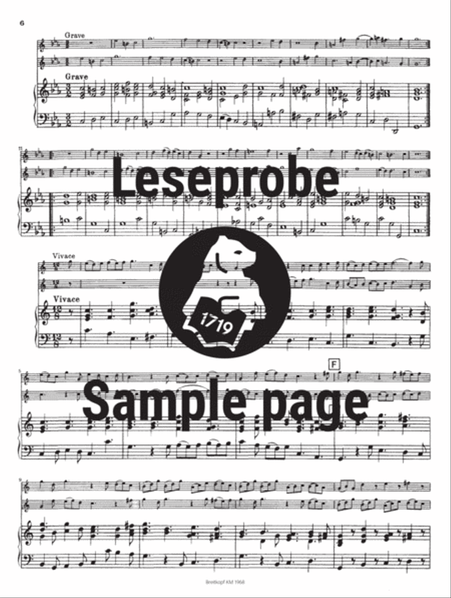 Trio Sonata in C major Trio Sonata in C major Score scores gallery preview page 5