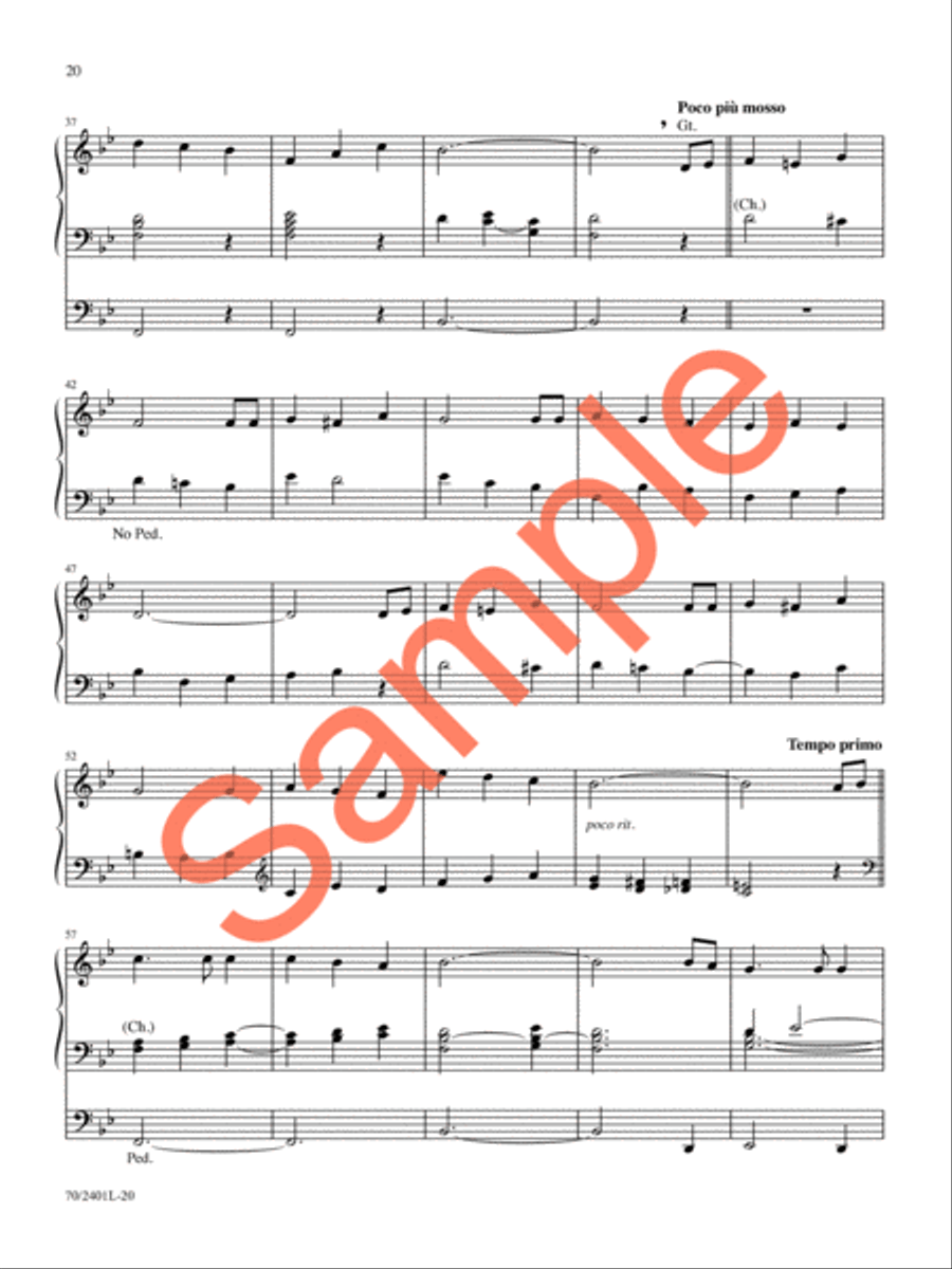 A Circle of Seasons Organ Solo scores gallery preview page 17