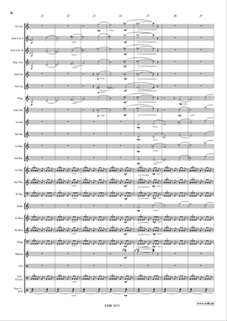 Mars Brass Band scores gallery preview page 7