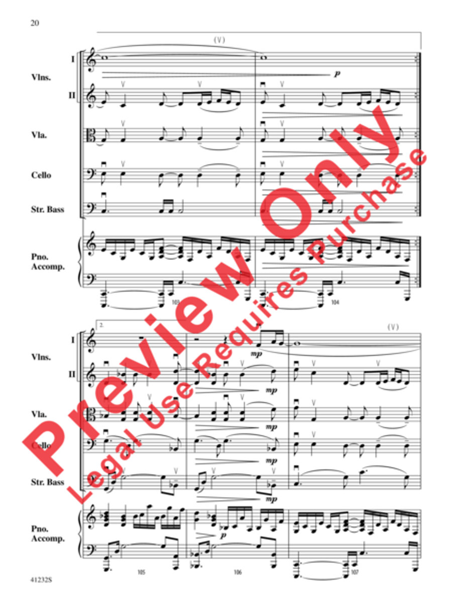 Pippin String Orchestra scores gallery preview page 21