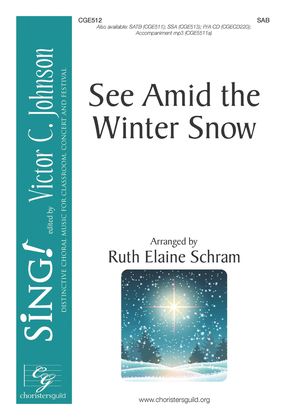 Book cover for See Amid the Winter Snow - SAB