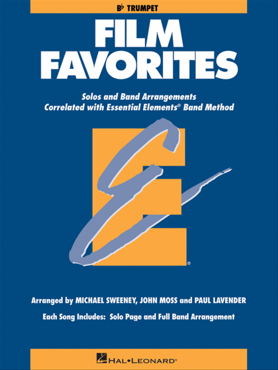 Film Favorites - Bb Trumpet Concert Band Methods scores gallery preview page 1
