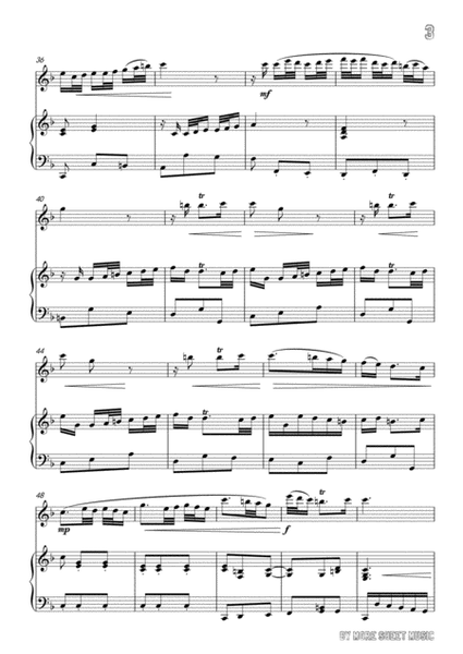Handel-Qual farfalletta,for Violin and Piano image number null