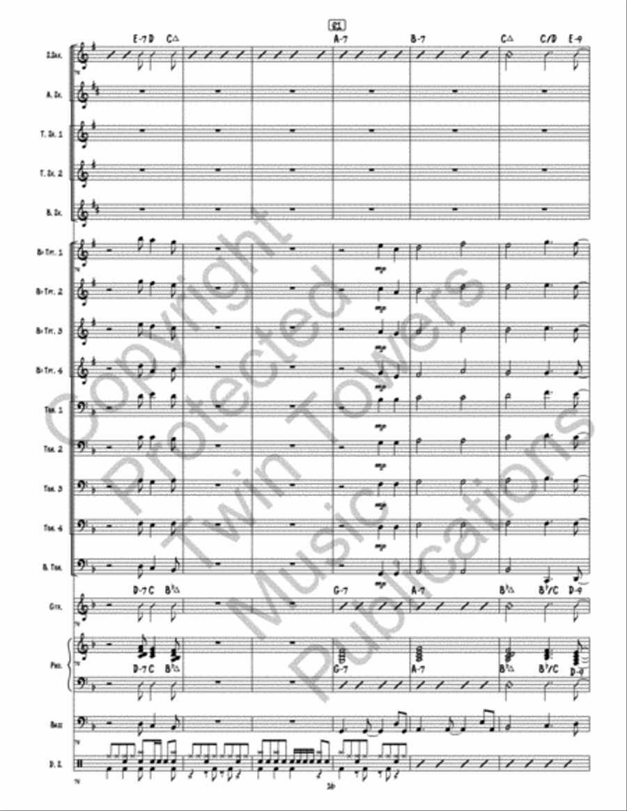 Sunset Key Sunset Key Jazz Ensemble scores gallery preview page 17
