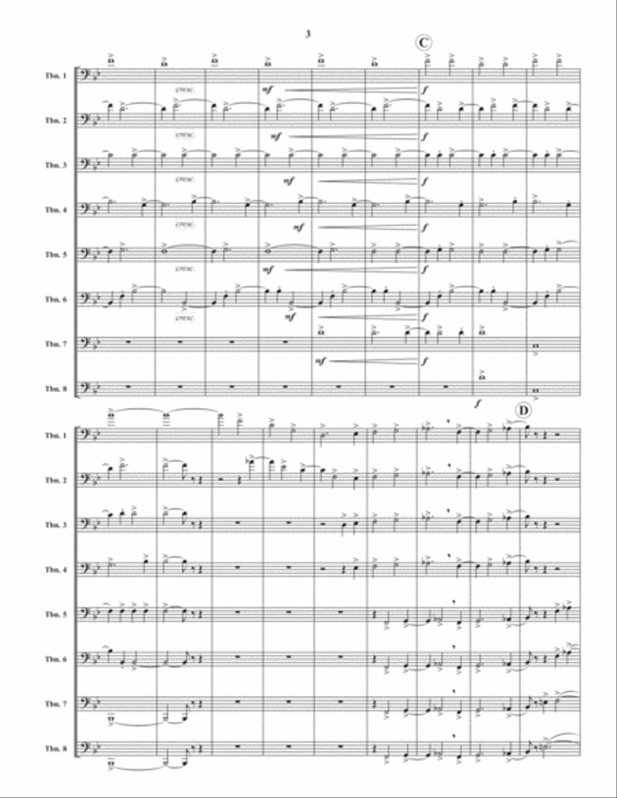 Tower Music Trombone scores gallery preview page 4
