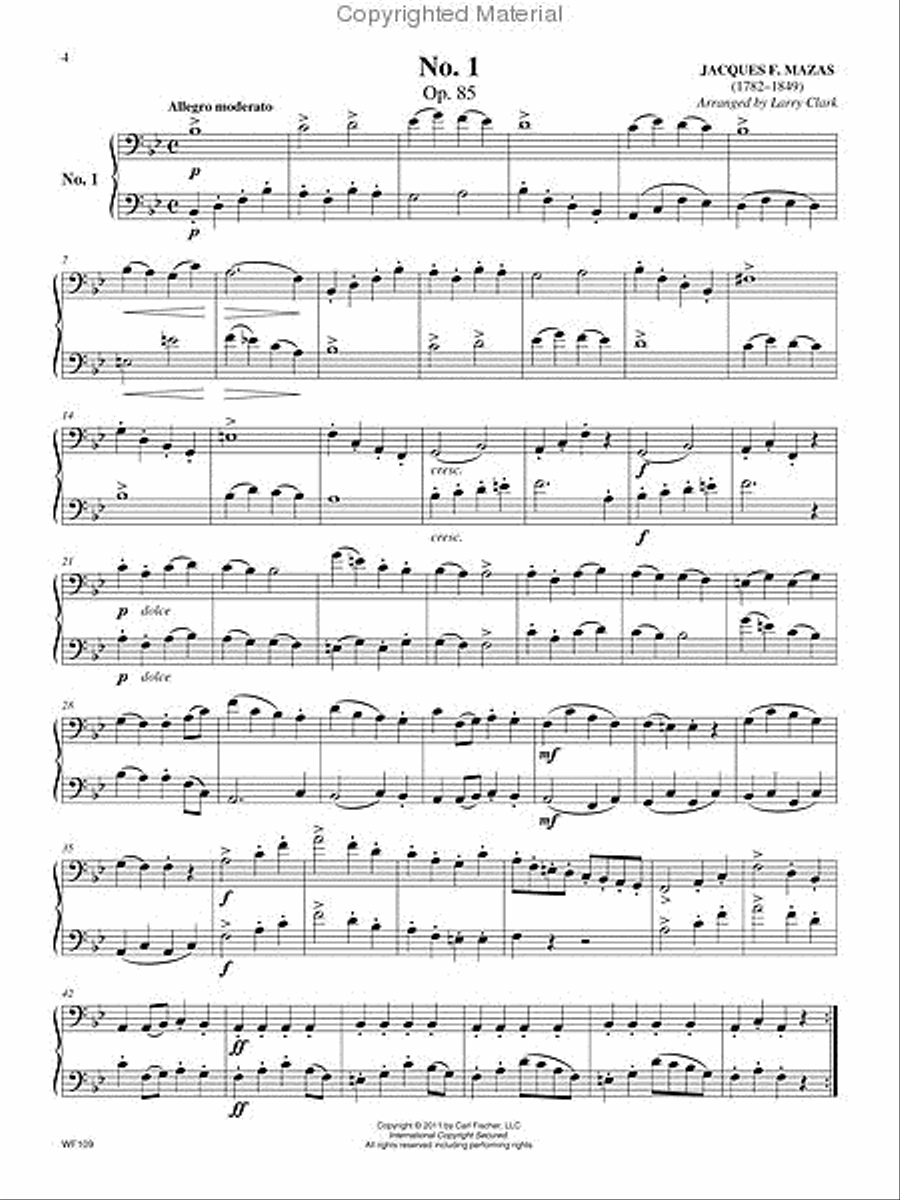 Progressive Duets: Volume 2 Trombone scores gallery preview page 2