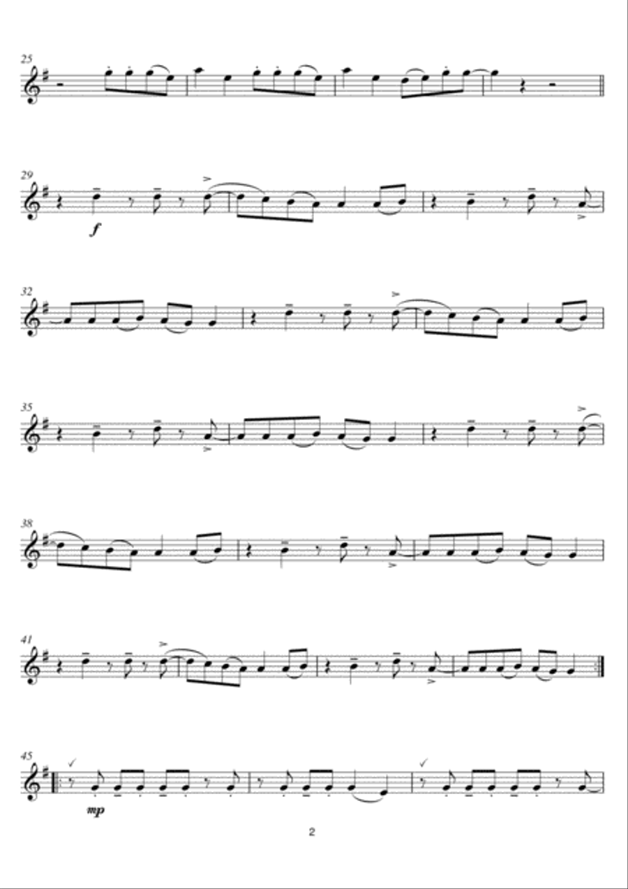 Domino Flute Solo scores gallery preview page 2